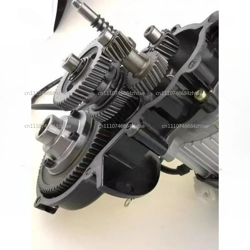 Electric tricycle variable speed differential package tooth bag tooth box variable speed gear box box afterburner block climbing