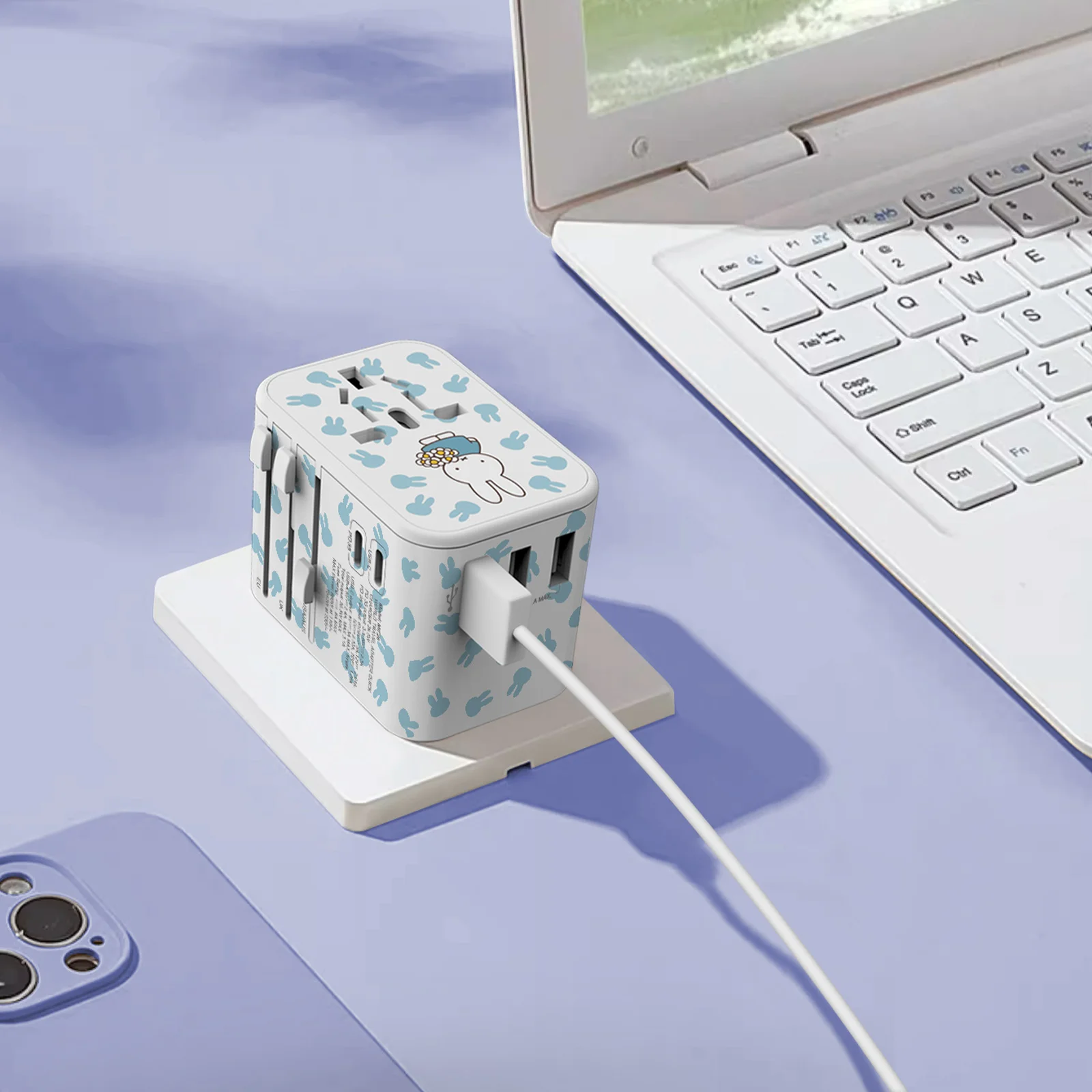 Adaptador de viagem universal MIPOW & MIFFY 35W