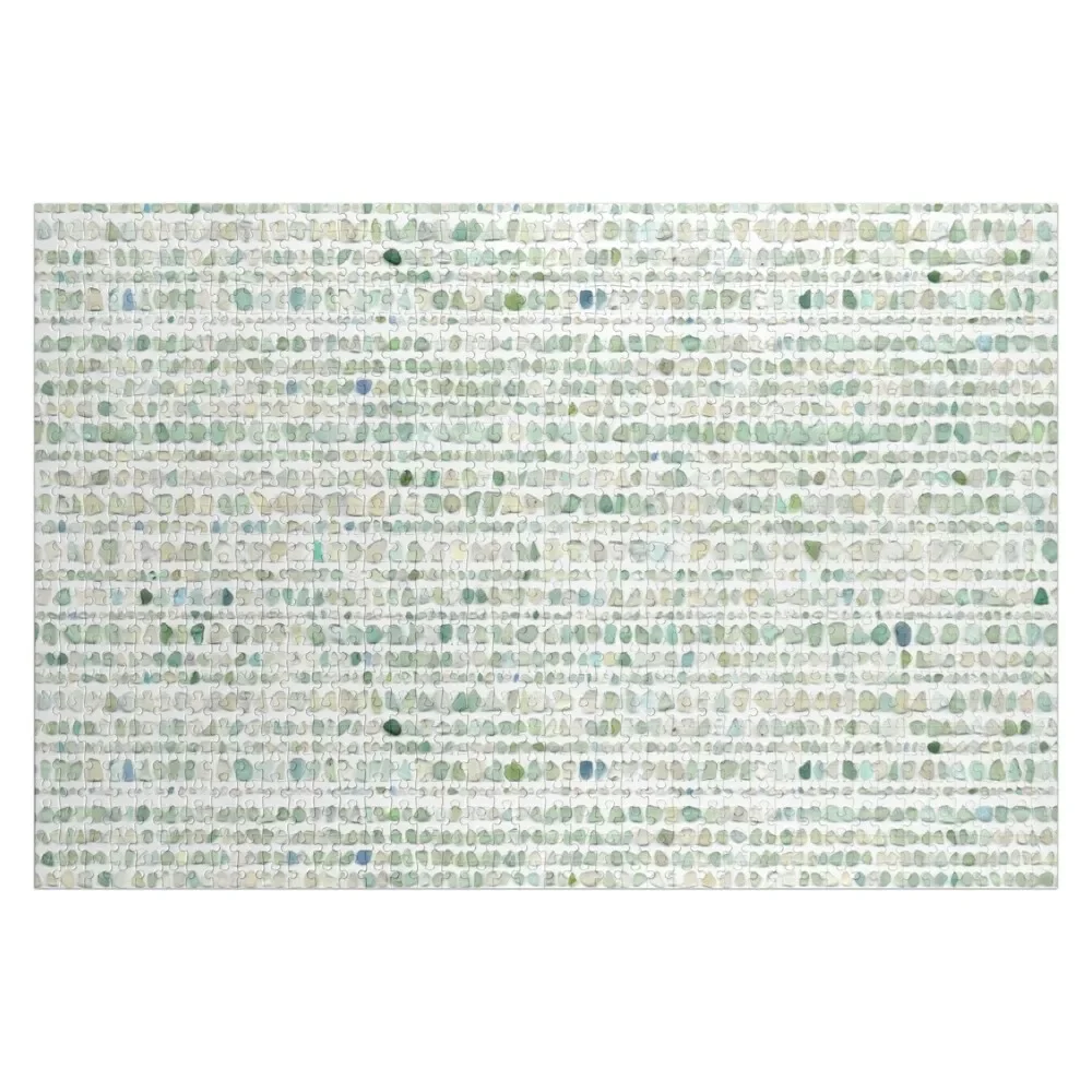 Sea glass stripe Jigsaw Puzzle Animal Personalized Name Wooden Name Custom Personalized Personalised Name Puzzle