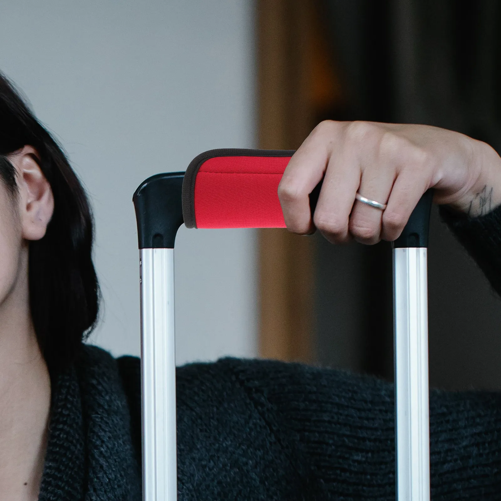 

2 шт. Удобные чехлы для ручек чемоданов, легкие защитные накладки для ручек, аксессуары для путешествий