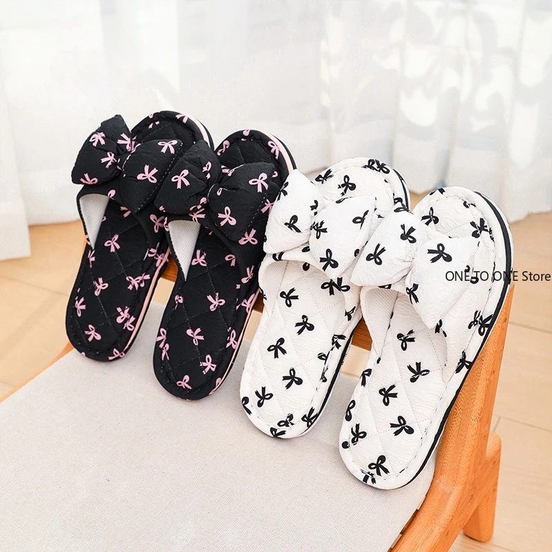 

New Home Slippers Soft Cotton Floral Floor Shoes Lightweight Slipper Antislip Indoor Slipper Bedroom Couple Slippers Wholesale