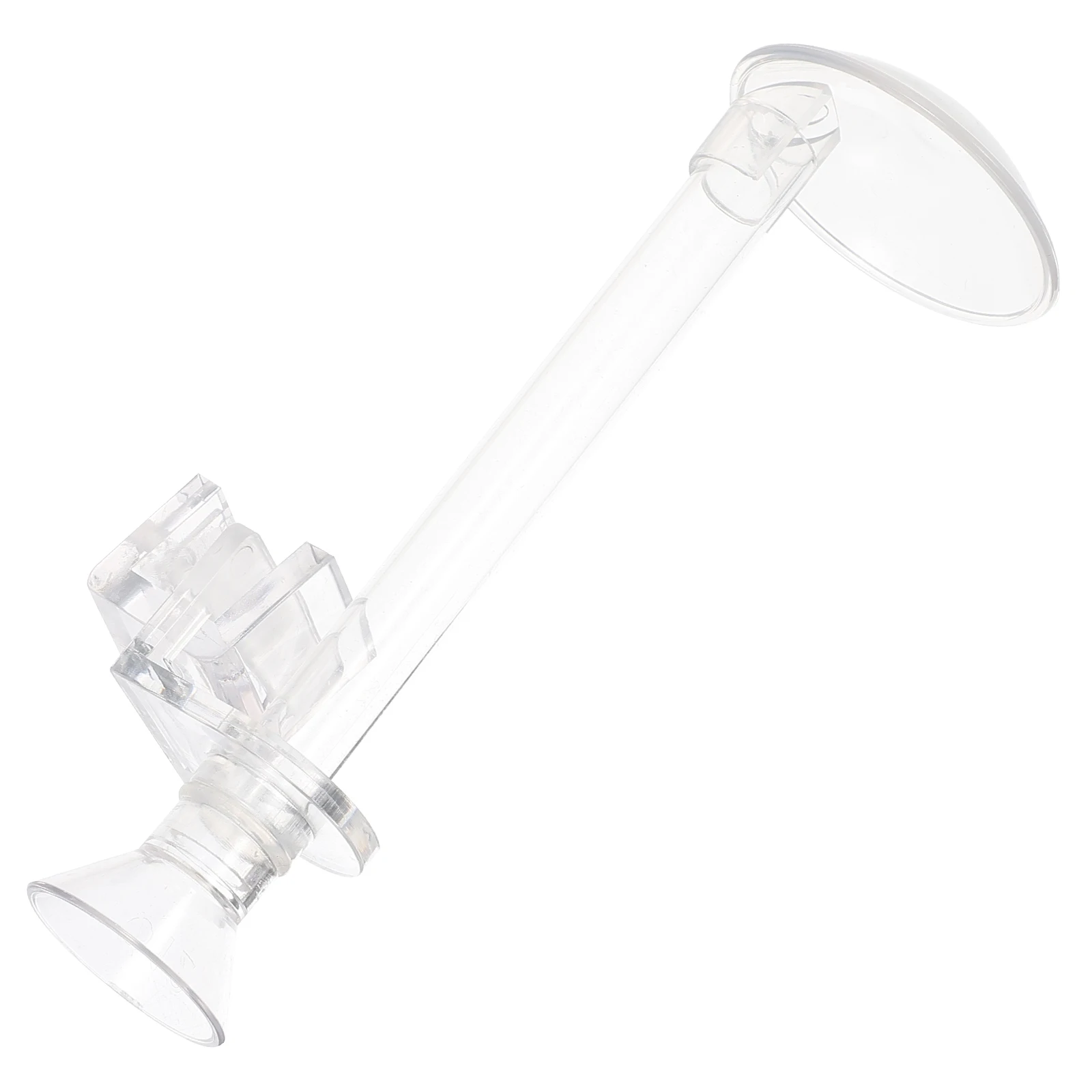 

1 set WallMounted FishFeeder AquariumShrimp TankAccessories SinkingFeeding TransparentAcrylic Design EasyCleaning FeederTube