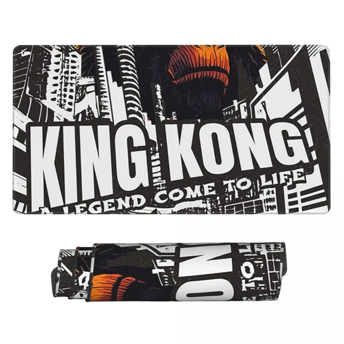 Large Mouse Pad King Kong - A Legend Gamer PC Laptop Mats Keyboard Carpet Computer Gaming Office Accessories Desk Mat