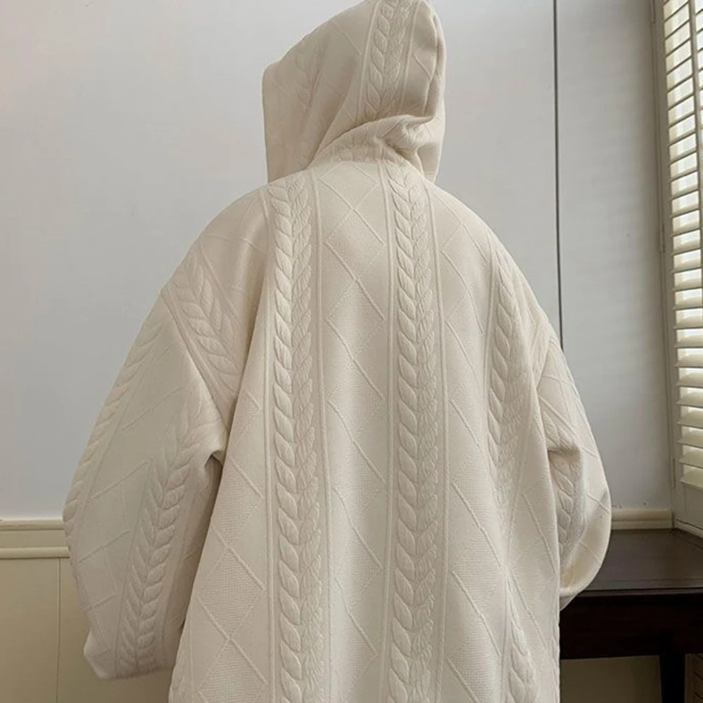 

Свободная куртка, повседневная ветровка, повседневная одежда, стиль с капюшоном и вырезом, дизайн с длинными рукавами для повседневных прогулок