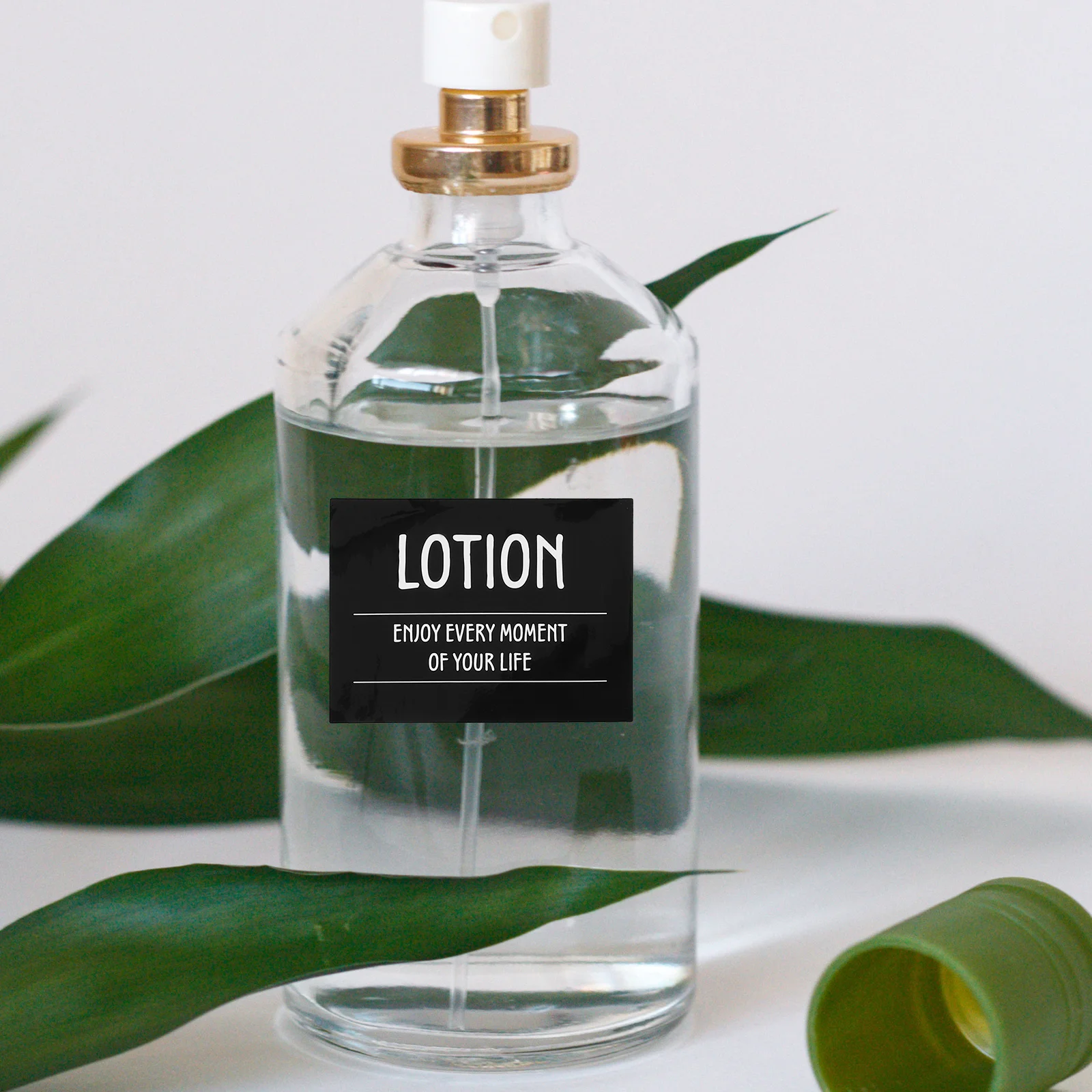 

Bathroom Shampoo Bottle Labels Waterproof Sub-Bottle Stickers Set Enough Quantity Daily Use Travel Accessories