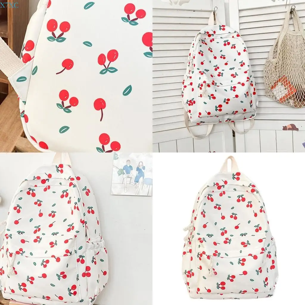 

X7XC Practical Japanese Fruit Design Backpack for Shopping and Outdoor Activities