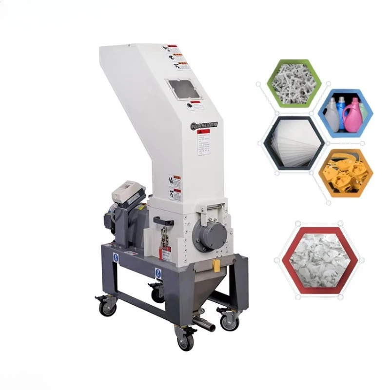 Manufacturer Automatic Recycling Plastic Multifunctional Crusher Low Speed Silent Water Feed Crusher Molding Machine
