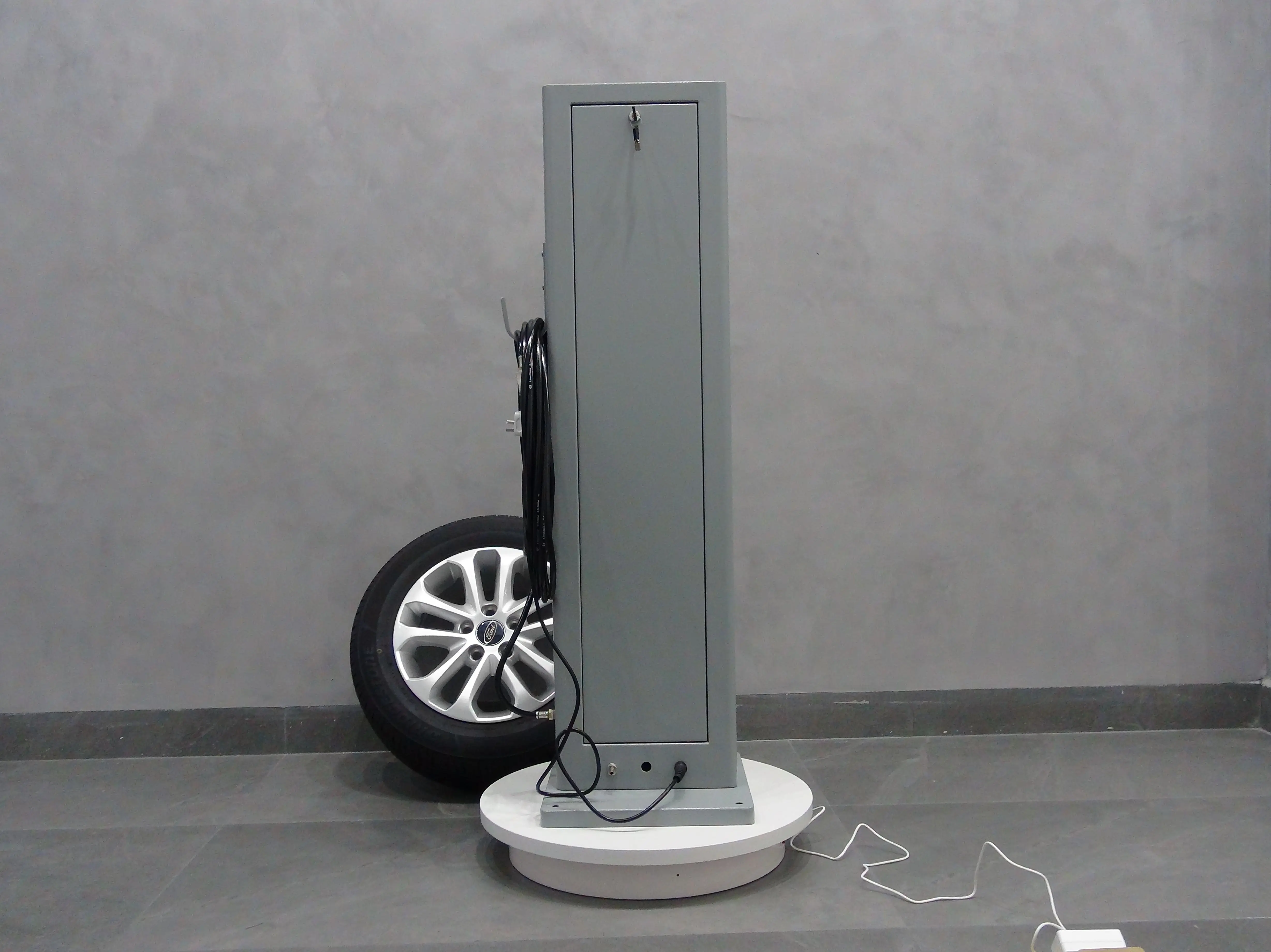 Automatic Motorcycles Tire Inflators Digital Air Inflation Machine Outdoor Standing Cars Trucks Tyre Inflator for Gas Station