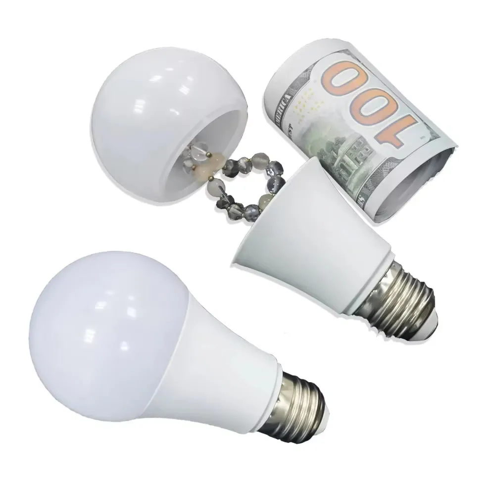 E27 Sight Secret Light Bulb Home Diversion Stash کین محفوظ کنٹینر چھپانے کی جگہ ⁣ ⁣ ⁣ ⁣   ہ پوشیدہ اسٹوریج خفیہ کمپارٹمنٹ