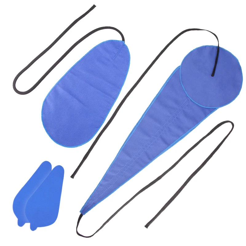 Alto and Tenor Saxophone Cleaning Cloth Set for Inner Chamber Maintenance and Absorbent Cloth Set