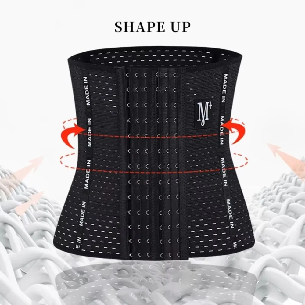 High Quality Adjustable Women Body Shaper Breathable High Fit Waist Trainer Belt Tummy Belly Belt Wrap