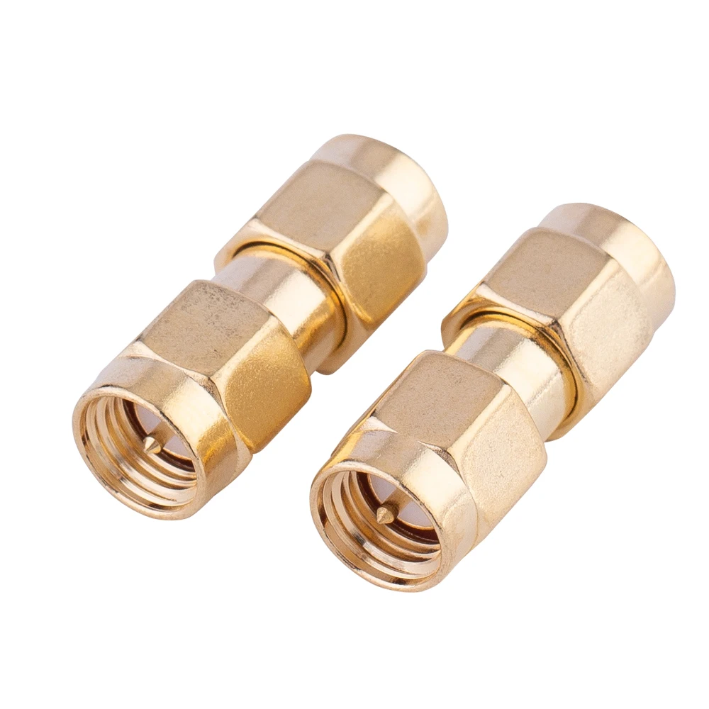 Adaptador RF macho para fêmea, SMA macho para SMA BNC UHF N F tipo conector, 1Pc