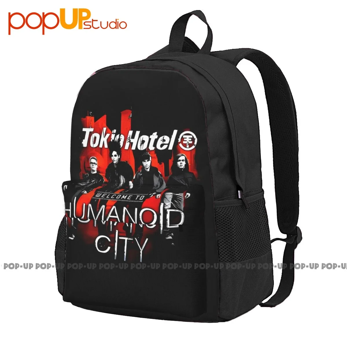 2010 Tokio Hotel Welcome To Humanoid City Tour Large Capacity Backpack Hot Backpack Gymnast Bag Clothes Backpacks