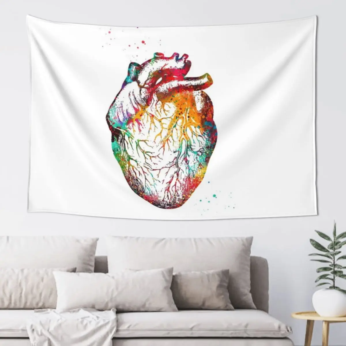 

Heart Anatomy Tapestry Decor For Room Korean Room Decor Aesthetic Home Decor Bedroom Decoration Tapestry