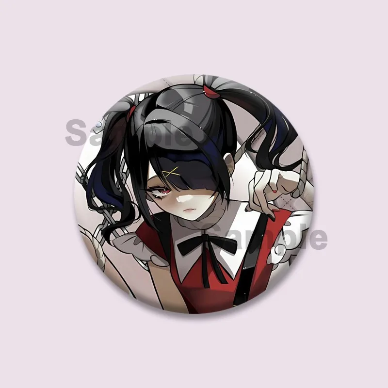 Needy Girl Overdose Enamel Pin Game Figure Ame-chan Cartoon Badges on Backpack Brooches for Women Men Cosplay Accessories Gifts