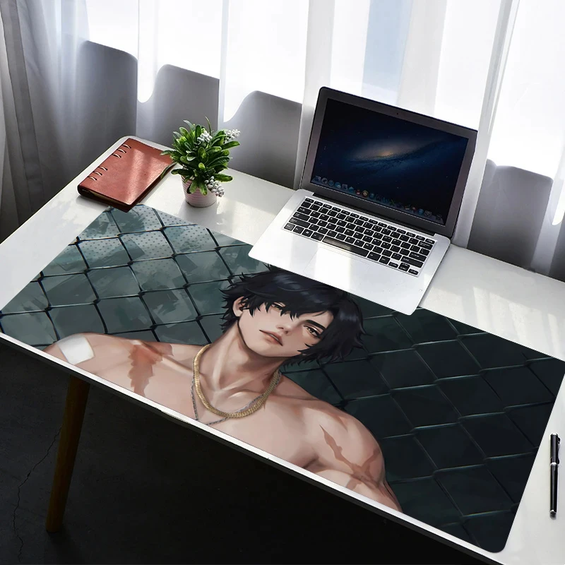 

Mouse Pad Computer Gamer PC Accessories Rubber Non Slip Desk Mat HD Mousepad Laptop Zenless Zone Zero Lighter Gamer Keyboard Pad