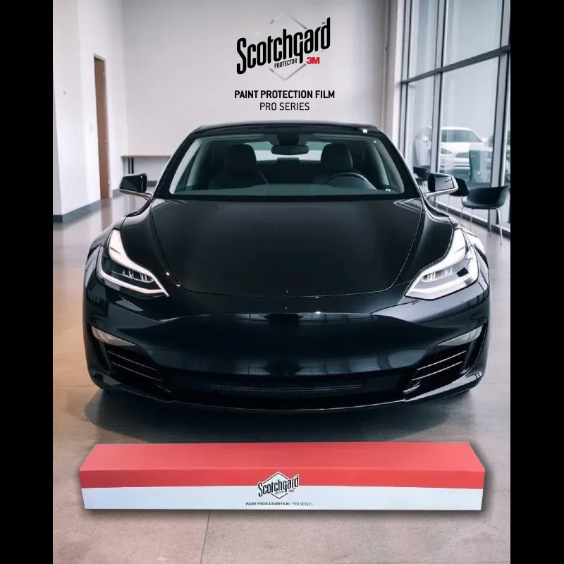 

3M Премиум матовая защитная пленка из ТПУ PPF, кристально прозрачная светоотражающая блестящая пленка, самовосстанавливающаяся, против царапин, оригинал