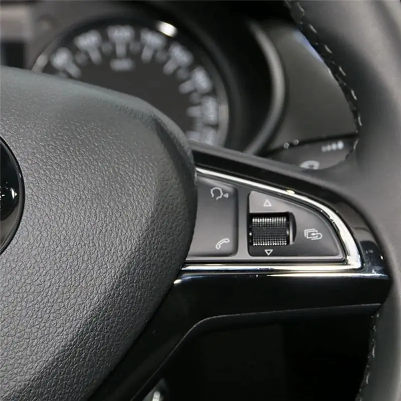 A73X-Steering Wheel Multi-Function Buttons Cruise Control Switch 5E0919719A For Skoda Fabia Octavia 2013-2023