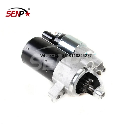 SENP Engine Ignition Starter Motor Fit For Audi A4 A5 S5 A6 Q5 1.8T 2.0T CAE CDN CJEB OE 06H911021E 06H 911 021 E