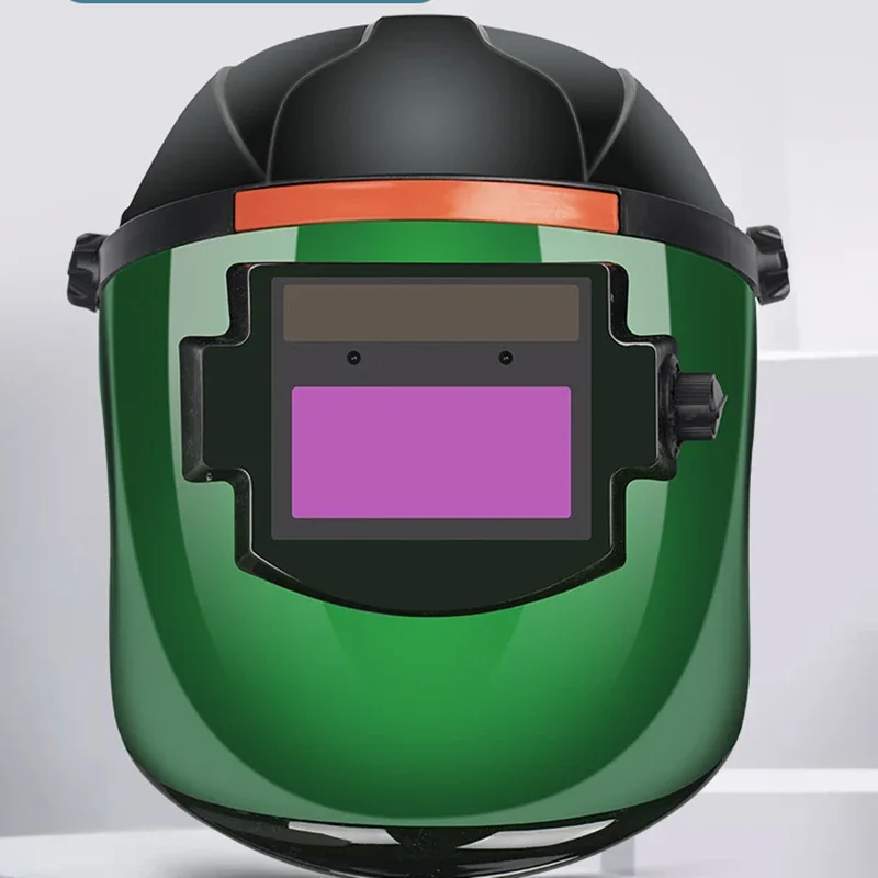 Fully Automatic Darkening Head-Mounted Face Protection Equipment, Welding Cap, Argon Arc Welding, Welding Mask, Protective Cover