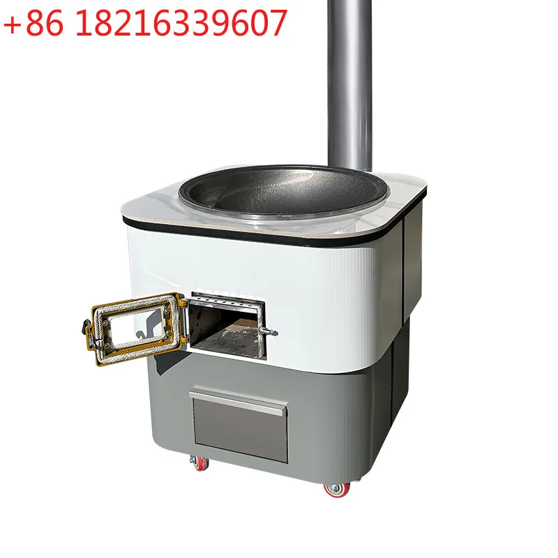 YAO household firewood burning new stove rock slab countertop mobile outdoor courtyard