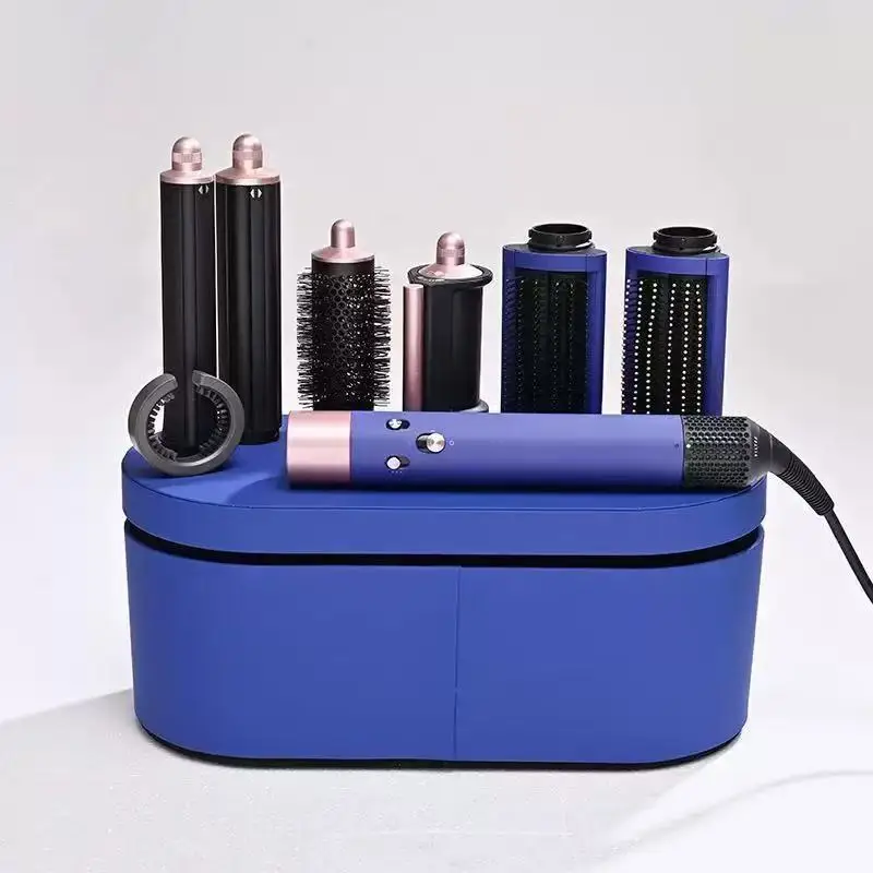 

Professional HSO5 7-in-1 Hair Curling Iron Straightener Kit with Heat Comb Multi-Function Styling Tool for Home Use Hairdryer