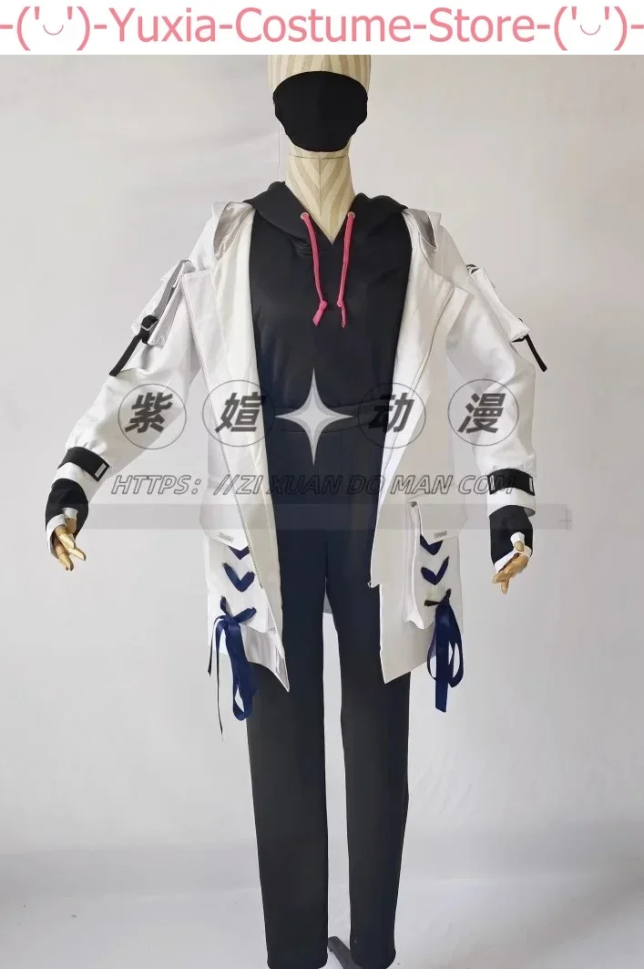 Blue Archive Misaki Game Suit Gothich Uniform Cosplay Costume Halloween Carnival Party Role Play Outfit Women Any Size