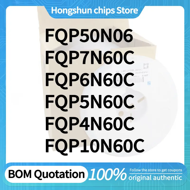 

FQP5N60C FQP6N60C FQP7N60C FQP10N60C FQP50N06 FQP4N60C Standard version