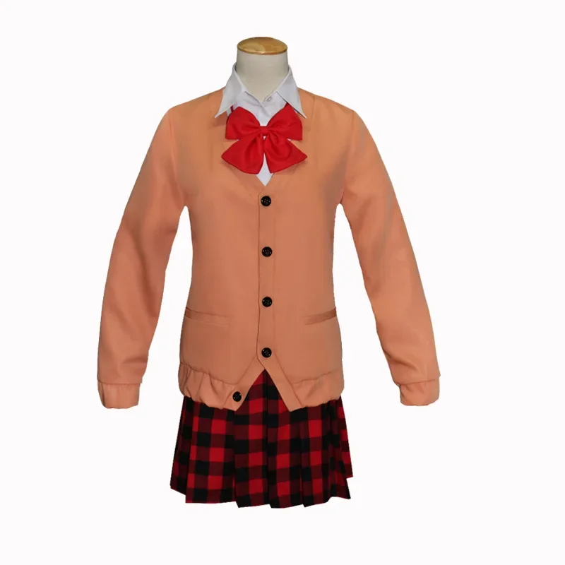 Anime《Gabriel DropOut》Cosplay Kurumizawa Satanichia McDowell / Tsukinose Vignette April Costume