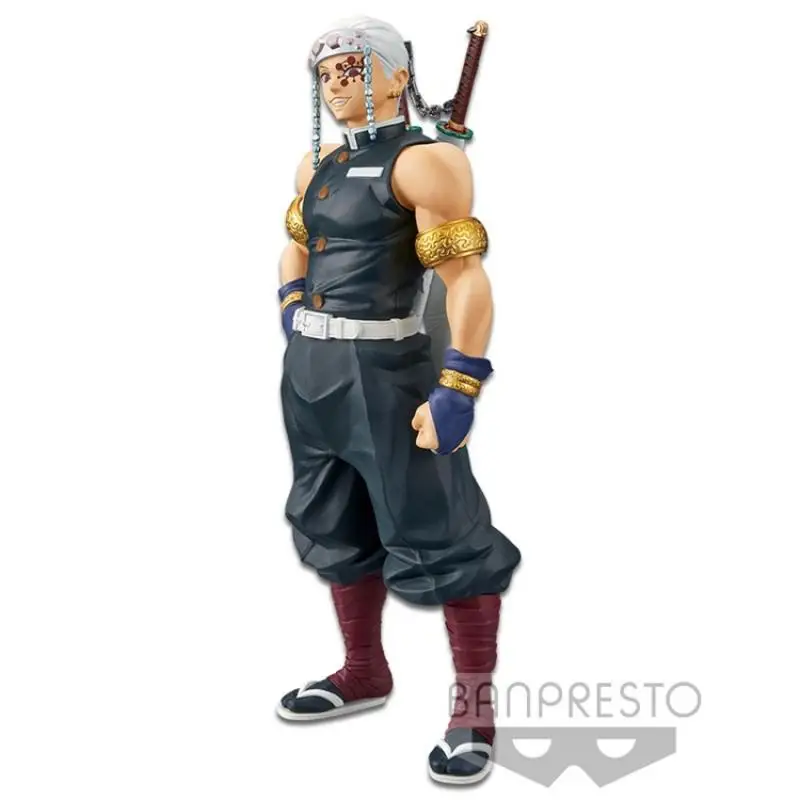 Originale BANDAI Banpresto Demon Slayer attrezzatura per il taglio Uzui Tengen PVC Anime Figure Action Figures Model Toys muslimb