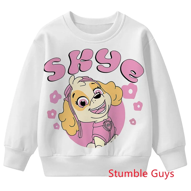 باو باترول الاطفال ربيع الخريف هوديي البلوز الكرتون أنيمي بنين بنات دافئة ملابس ربيع الخريف غير رسمية #2