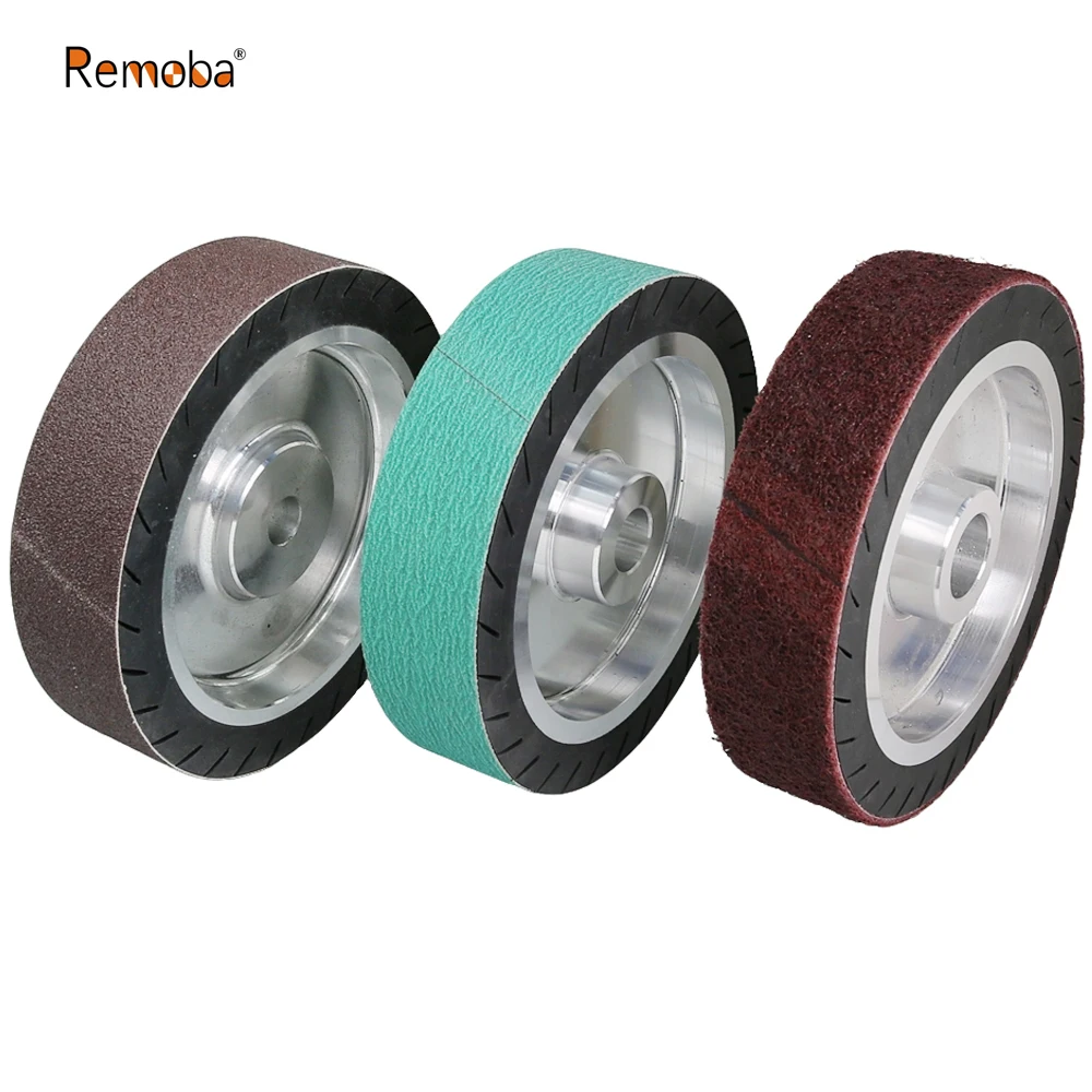 200x50mm-rubber-expansion-wheel-8x2-inch-with-630x50mm-sanding-sleeves-ao-za-nylon-belts-bench-grinder-tools
