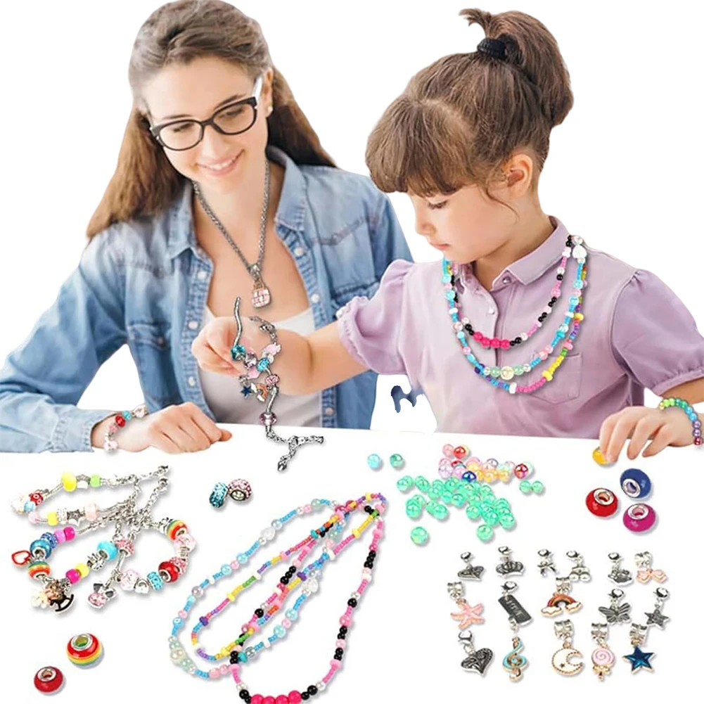 kit-de-fabrication-de-bracelets-a-breloques-avec-boite-a-bijoux-et-kit-de-fabrication-de-bijoux-a-vernis-a-ongles-cadeaux-de-noel-et-d'anniversaire-pour-filles-de-6-a-12-ans