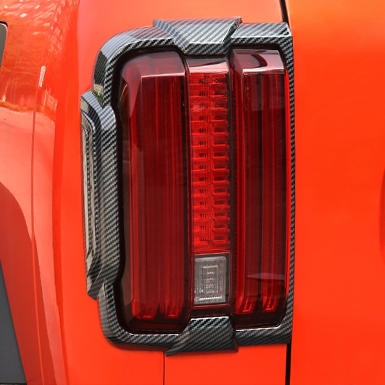 الذيل مصباح الضباب مصباح غطاء إطاري الكسوة يناسب GWM TANK 300 Tank300 2020 2021 2022 2023 2024 2025 ABS الملحقات الخارجية #1