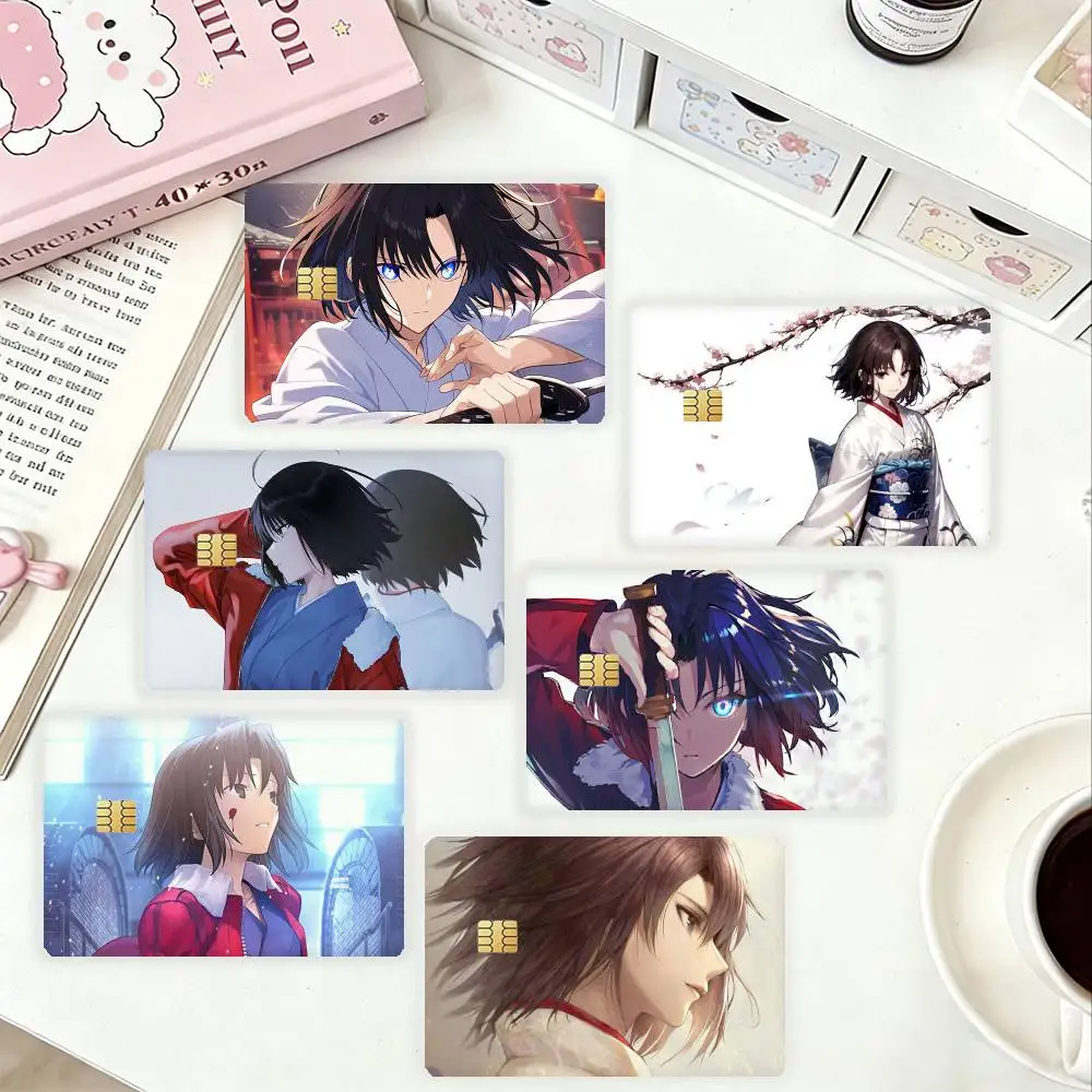 

T-The Garden of Sinners HD Waterproof Card Skins Protective Stickers for Credit Bank Game Cards