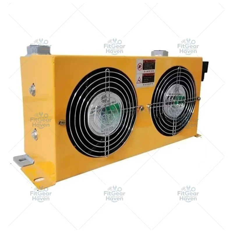 Suitable for AH0608TL-60L hydraulic air cooler, air-cooled oil radiator, 48W series hydraulic aluminum oil cooler, 60L/MIN