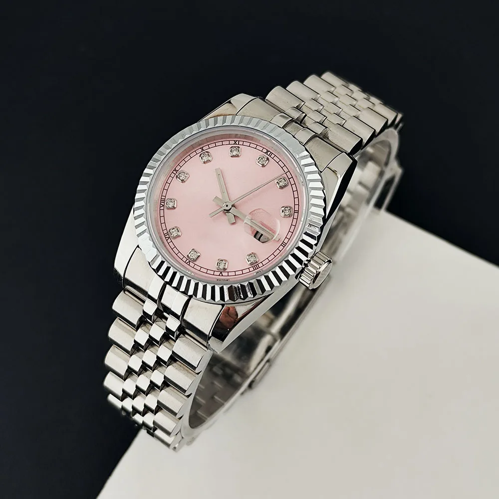NH05 Watch 31mm Stainless Steel Watch ladies' Watch Customized Logo Watch NH05 Movement Watch