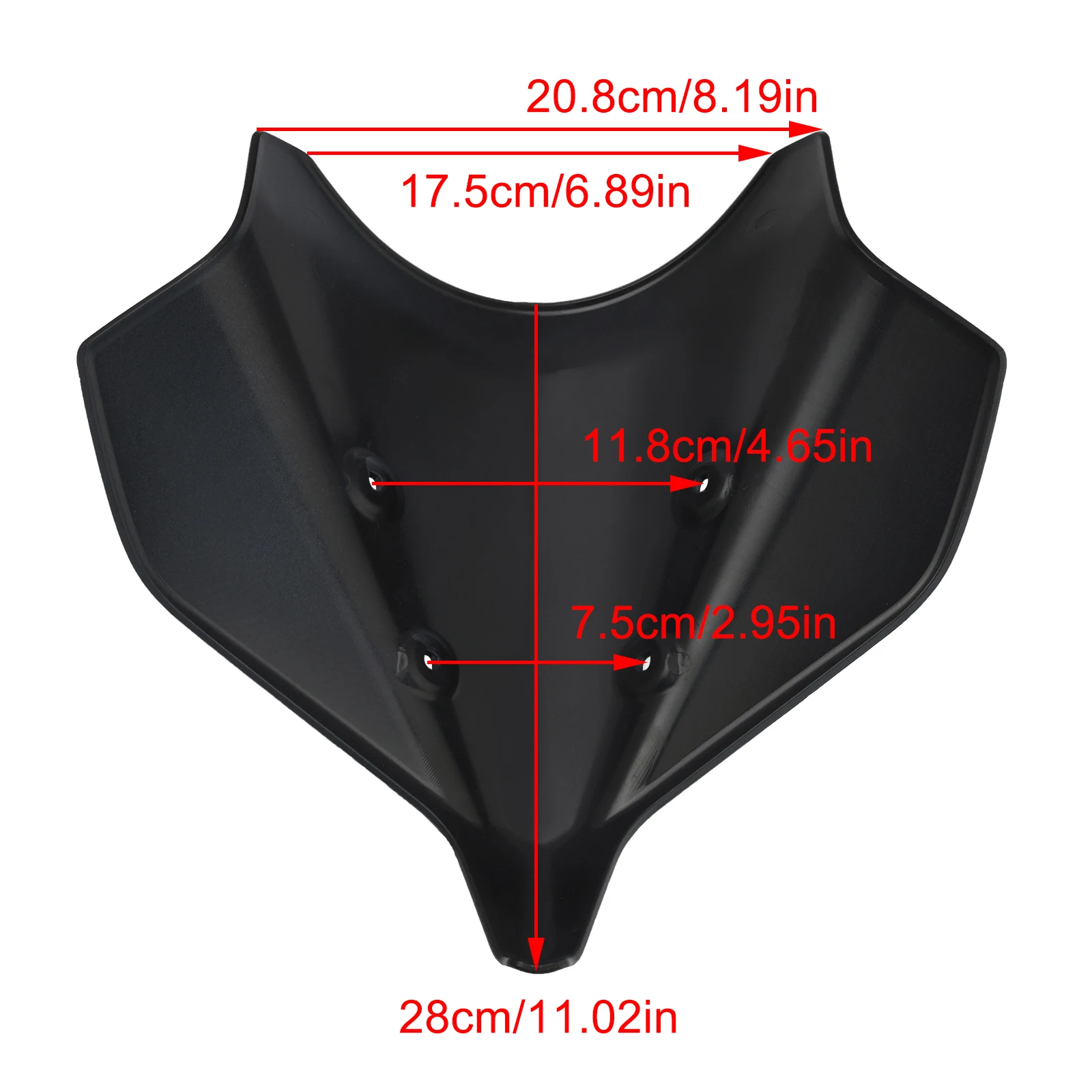 Topteng ABS دراجة نارية الزجاج الأمامي صالح لياماها MT-10 / MT-10 SP 2022 2023 2024