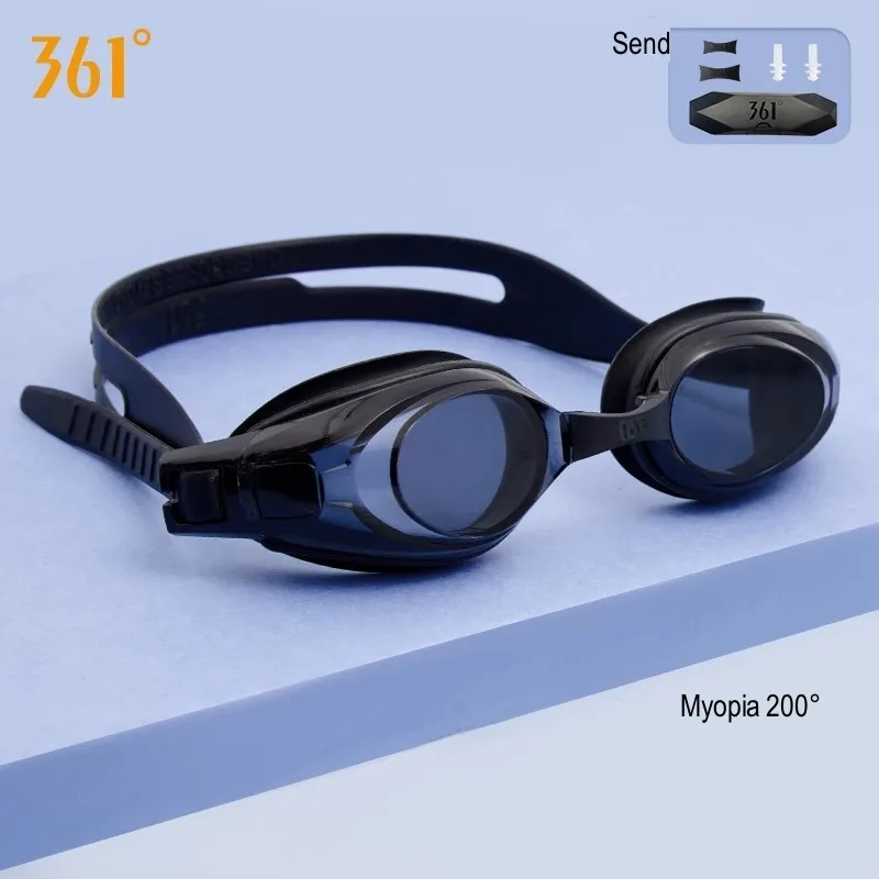 361°Men Women Anti fog UV Protecion Waterproof Swim Glasses Myopia Adjustable Silicone Surfing EyeWear Bathing Diving Goggles