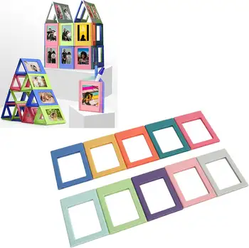 5/10/20 ks magnetických fotorámečků pro filmové papíry Fujifilm Instax Mini, oboustranné magnety na ledničku, rámečky na umělecká díla 12 nejlepší prodej mini fotorámečky - №2