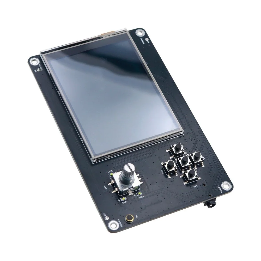 2.8 Inch Expansion Board With Built-in TCXO Clock And Audio Function For HackRF Radio Testing Tool Black