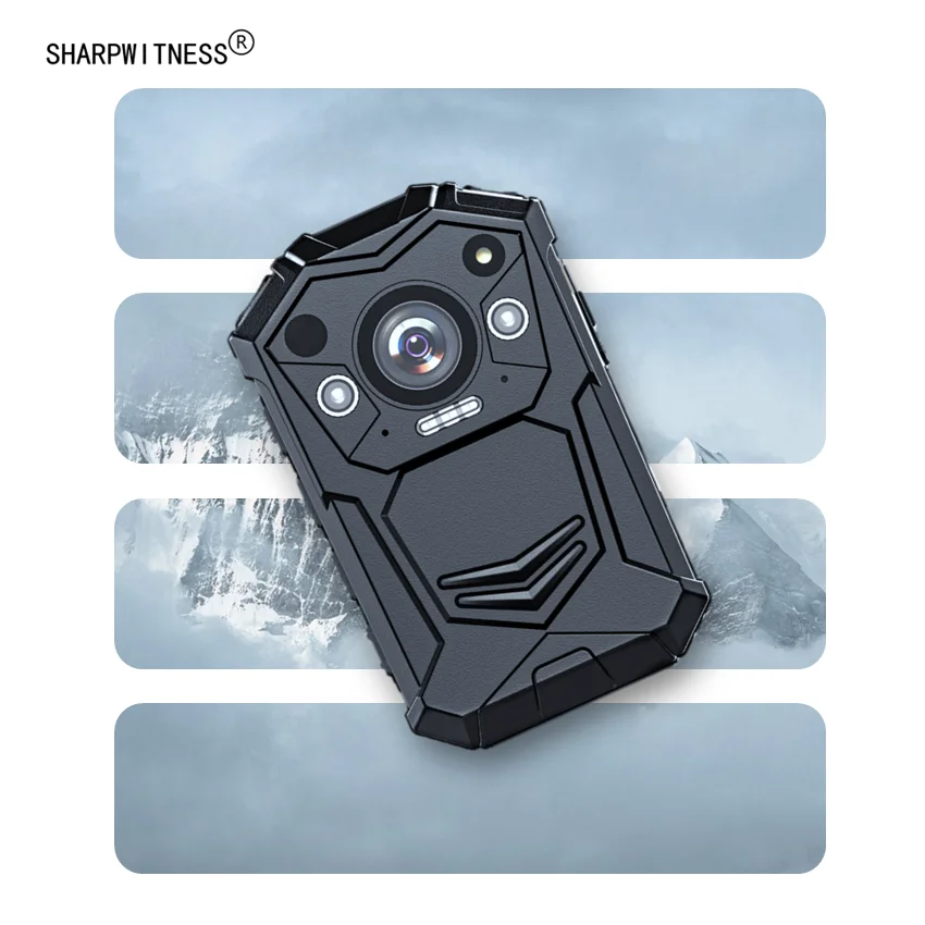 Mini Body Camera with Battery S21J  4K  1080  1296P  HD  FHD  3500mAh  Night Vision   BIG Mem   Rugged Design Small Portable