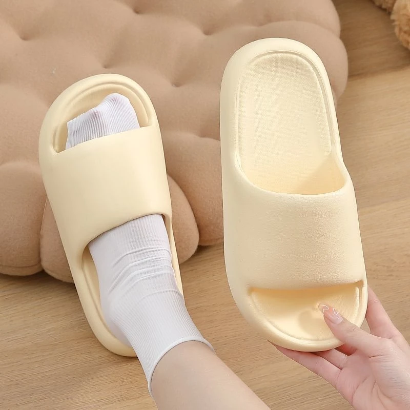 Slippers for women eva, summer home, bathroom, anti slip thick sole, external wearing of sandals