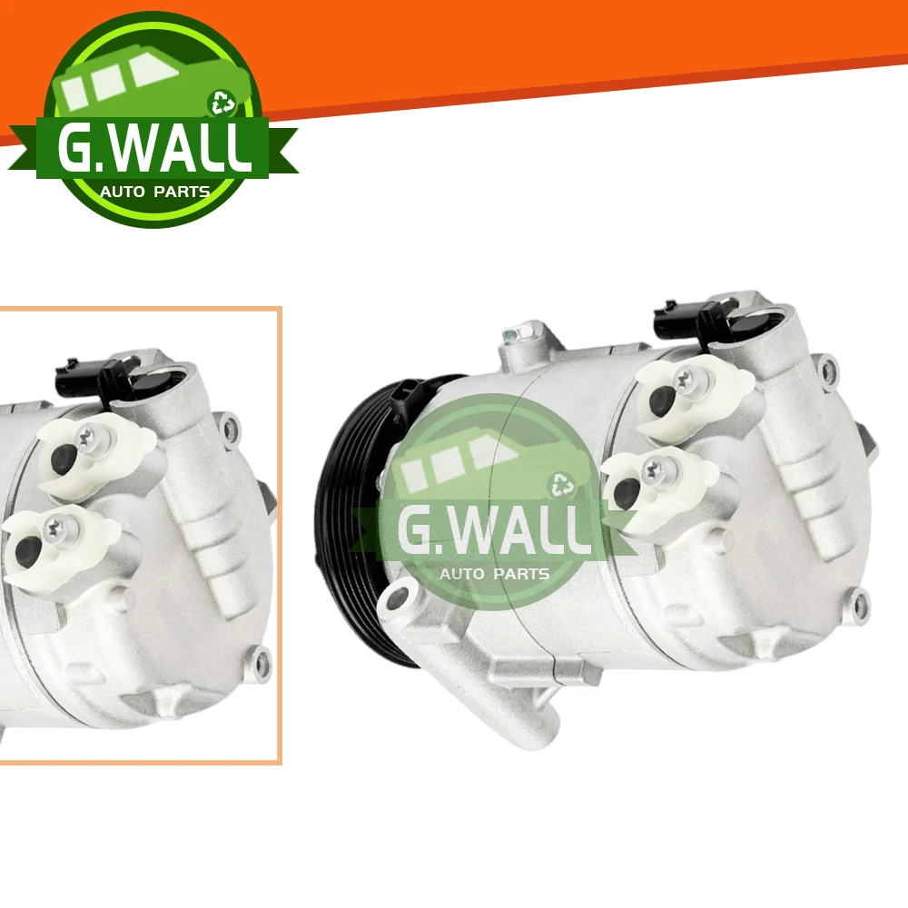 

AC Compressor with Clutch For Jeep Renegade 1.4L / Fiat 500X 1.4L 2.4L CVC 68245073AA 68402648AA 68081094AD 68193949AA 5 Grooves