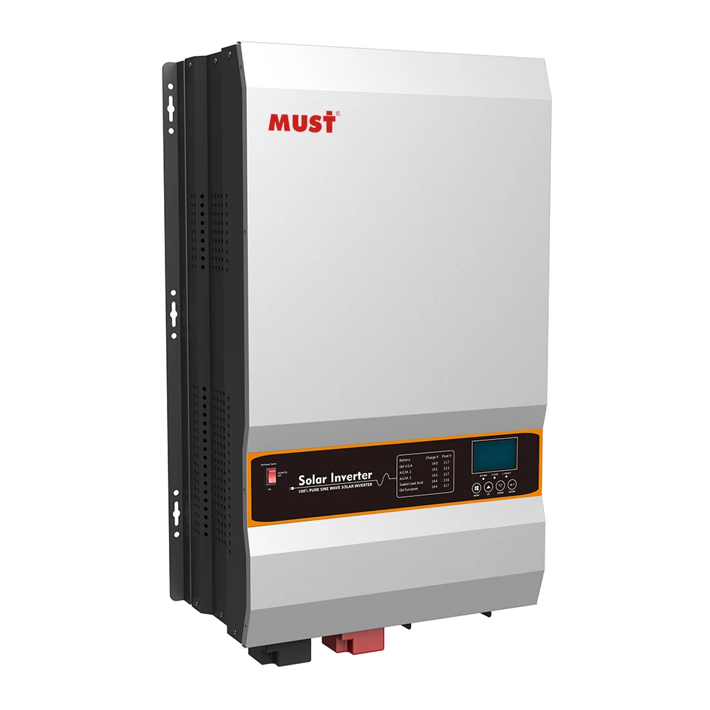 MUST PV3500 Series MPPT Off Grid 48V Solar Inverter 6KW 8KW 12KW 3000W 5000W 12V 24V Hybrid Solar Inverter