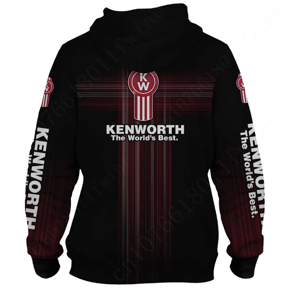 Kenworth Harajuku 3D Printing Zip Hoodies Anime Hoodies For Men Women Unisex Clothing Casual Sweatshirt Top Essentials Pullover