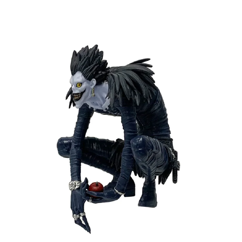 Hot Anime Death Note Figure Light Yagami Noodle Stopper Prize Figure Holding Apple PVC Model Collectible Birthday Christmas Gift view 4