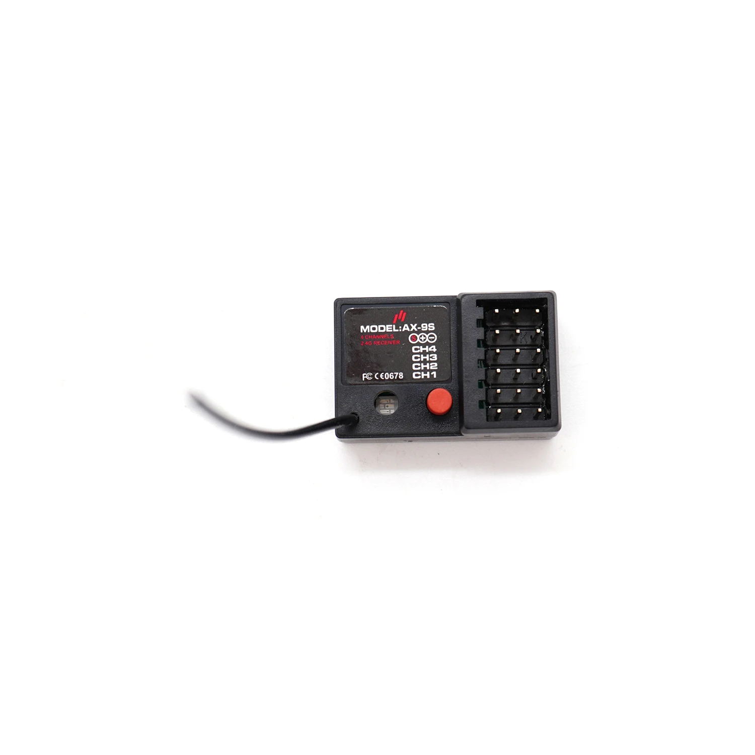 AUSTARHOBBY Trasmettitore telecomando per sistema radio 2.4Ghz 3CH con ricevitore AX-9S 4CH per accessori di aggiornamento per barche per auto RC