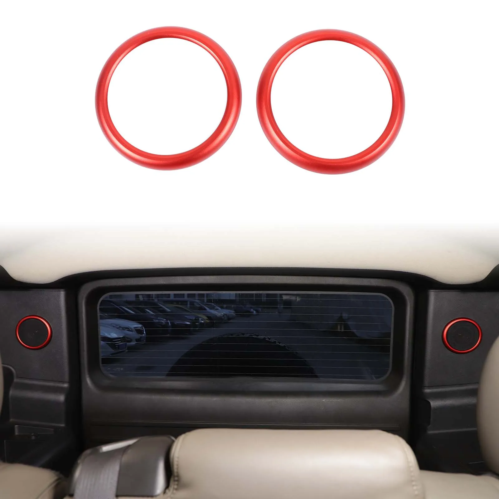 

Aluminum Alloy Trunk Speaker Grille Hummer H2 2003 2004 2005 2006 2007 Automotive Interior Accessories