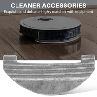 3Pcs Mop Cloth For Proscenic M8 PRO/ Ultenic T10 Robot Vacuum Cleaner Household Cleaning Tools Accessories Replacement